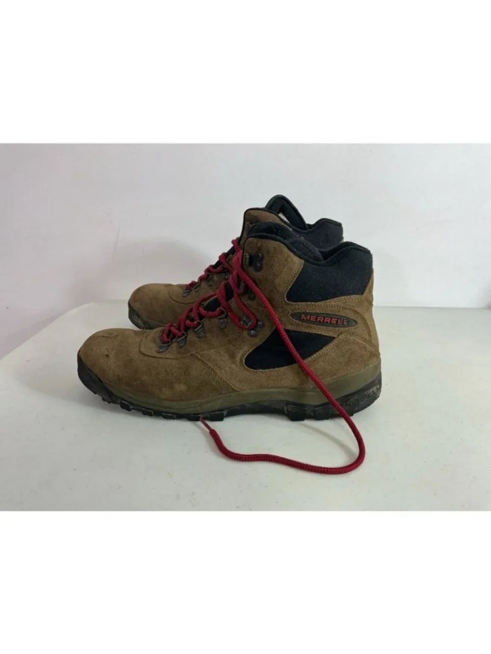 Merrell Hiking Boots Eagle Brown High Top Outdoor Mens 13